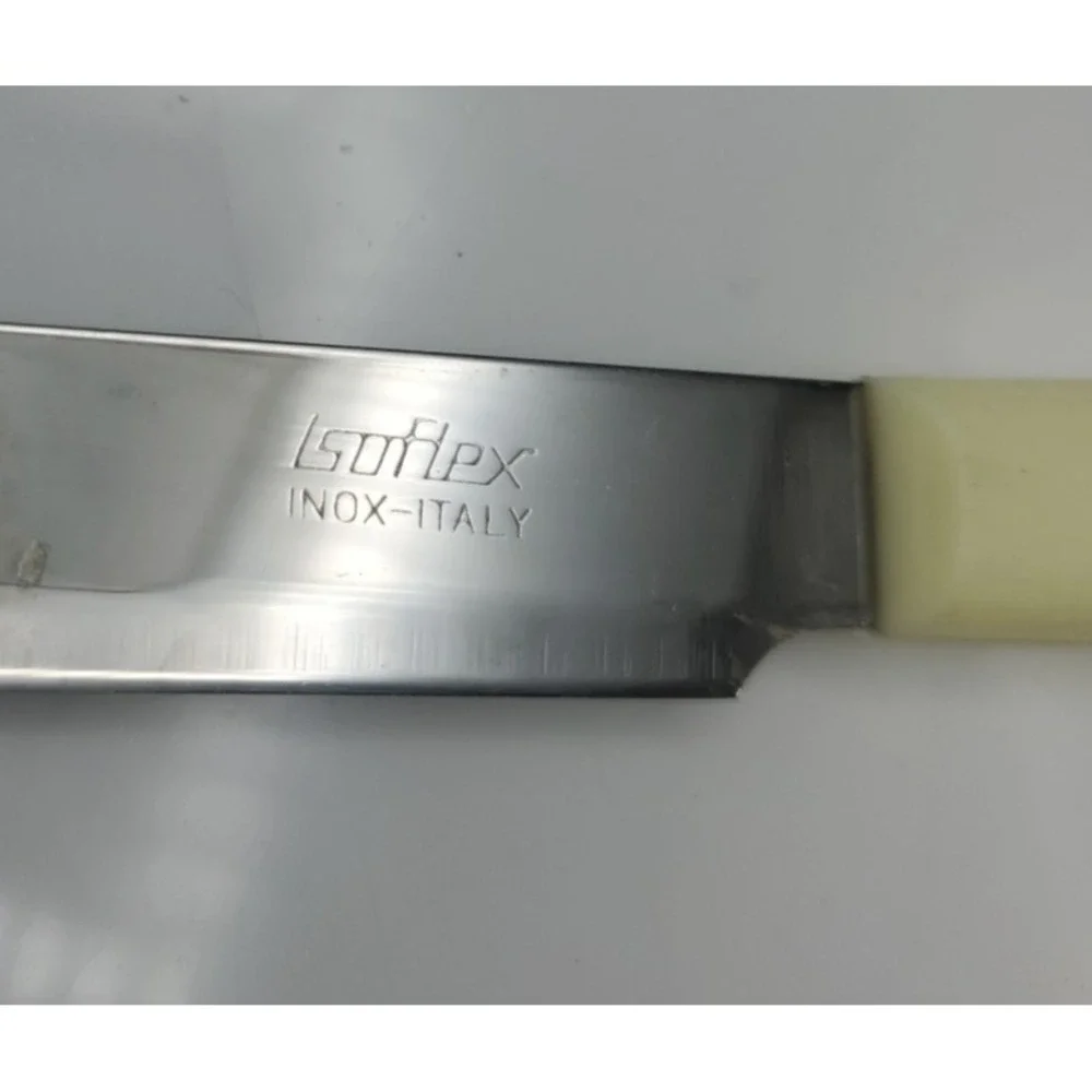 3 MCM Kitchen Knives With Plastic Handles Serrated Stanhome & Quikut Smooth Inox